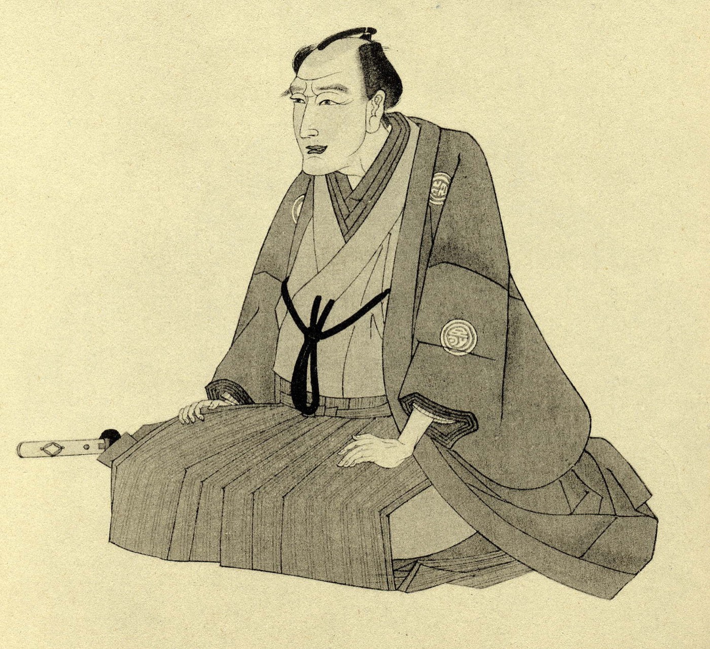 戯作者・山東京伝の肖像
